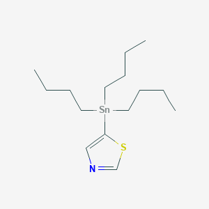molecular formula C15H29NSSn B032616 5-(Tributylstannyl)-1,3-thiazole CAS No. 157025-33-7