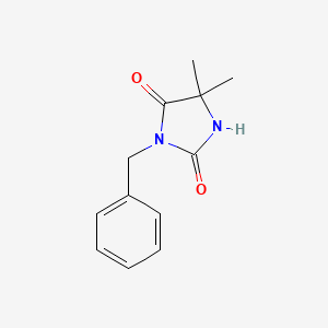 molecular formula C12H14N2O2 B3261668 3-benzyl-5,5-dimethyl-2,4-imidazolidinedione CAS No. 34657-68-6