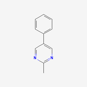 B3261769 2-Methyl-5-phenylpyrimidine CAS No. 34771-47-6