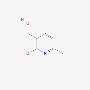 molecular formula C8H11NO2 B3262069 (2-Methoxy-6-methylpyridin-3-yl)methanol CAS No. 351410-45-2