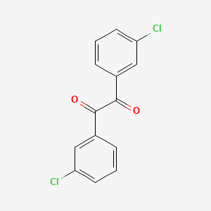 molecular formula C14H8Cl2O2 B3262121 1,2-bis(3-chlorophenyl)ethane-1,2-dione CAS No. 35190-07-9
