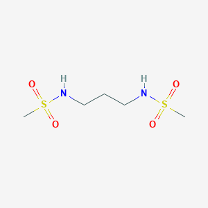 molecular formula C5H14N2O4S2 B3262517 N-(3-methanesulfonamidopropyl)methanesulfonamide CAS No. 35688-16-5
