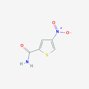 molecular formula C5H4N2O3S B3262684 4-Nitrothiophene-2-carboxamide CAS No. 36050-08-5