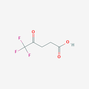 molecular formula C5H5F3O3 B032627 5,5,5-三氟-4-氧代戊酸 CAS No. 684-76-4