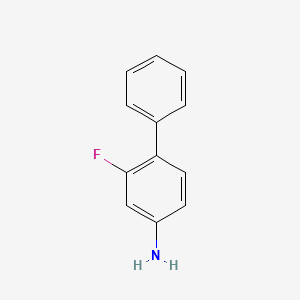 molecular formula C12H10FN B3262710 3-Fluoro-4-phenylaniline CAS No. 360771-05-7