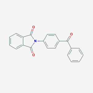 molecular formula C21H13NO3 B326284 2-(4-Benzoylphenyl)isoindole-1,3-dione 