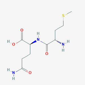 molecular formula C10H19N3O4S B3262862 Met-Gln CAS No. 36261-62-8