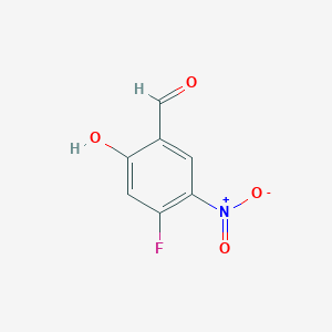 4-Fluoro-2-hydroxy-5-nitrobenzaldehyde