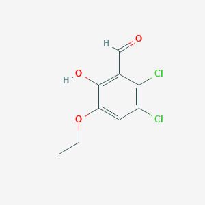 2,3-Dichloro-5-ethoxy-6-hydroxybenzaldehyde
