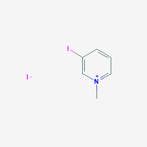 molecular formula C6H7I2N B3263171 3-Iodo-1-methylpyridiniumiodide CAS No. 36913-38-9