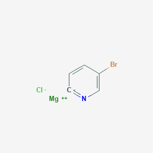 molecular formula C5H3BrClMgN B3263585 magnesium;5-bromo-2H-pyridin-2-ide;chloride CAS No. 376631-32-2