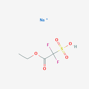 Acetic acid, 2,2-difluoro-2-sulfo-, 1-ethyl ester, sodium salt (1:1)