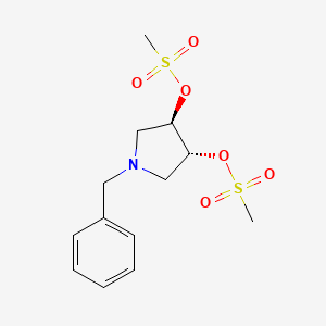 (R,R)-N-Benzyl-3,4-trans-dimesolate pyrrolidine