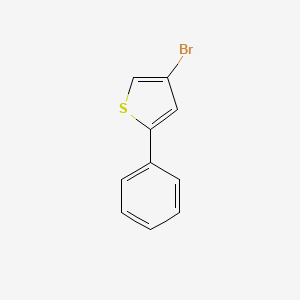 molecular formula C10H7BrS B3263852 4-Bromo-2-phenylthiophene CAS No. 38071-58-8