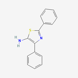 molecular formula C15H12N2S B3263862 2,4-Diphenylthiazol-5-amine CAS No. 38093-77-5