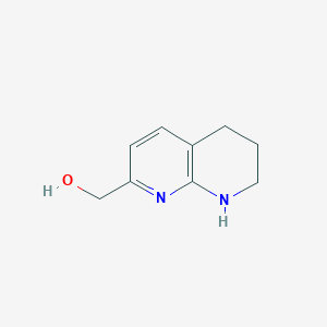 molecular formula C9H12N2O B3263924 (5,6,7,8-Tetrahydro-1,8-naphthyridin-2-yl)methanol CAS No. 381678-78-0