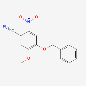 4-(Benzyloxy)-5-methoxy-2-nitrobenzonitrile