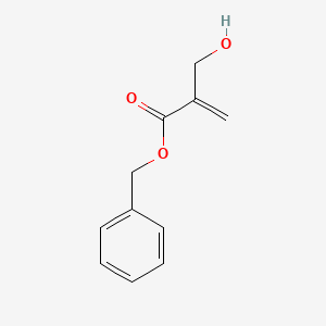 2-Propenoic acid, 2-(hydroxymethyl)-, phenylmethyl ester
