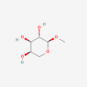molecular formula C6H12O5 B3264135 .alpha.-D-Arabinopyranoside, methyl CAS No. 3867-83-2
