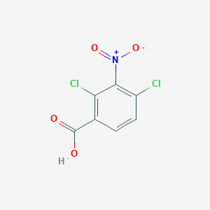 molecular formula C7H3Cl2NO4 B3264352 2,4-Dichloro-3-nitrobenzoic acid CAS No. 39053-42-4