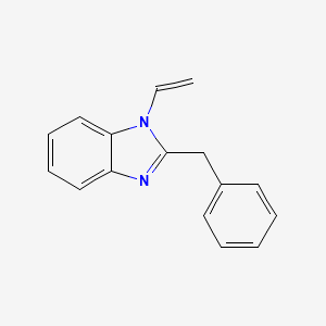 molecular formula C16H14N2 B3264369 2-Benzyl-1-vinyl-1H-benzo[d]imidazole CAS No. 39069-29-9