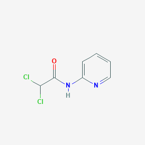 molecular formula C7H6Cl2N2O B3264380 Acetamide, 2,2-dichloro-N-2-pyridinyl- CAS No. 39089-41-3