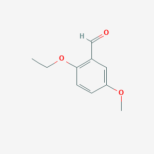 molecular formula C10H12O3 B3264483 2-Ethoxy-5-methoxybenzaldehyde CAS No. 39206-04-7