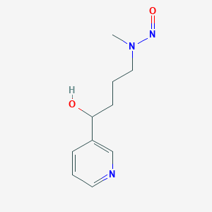 molecular formula C10H15N3O2 B032645 4-(Methylnitrosamino)-1-(3-Pyridyl)-1-Butanol CAS No. 76014-81-8
