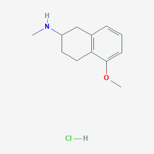 1,2,3,4 tetrahydro-5-Methoxy-N-Methyl 2-napthalenaMine HCl