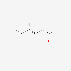 molecular formula C8H14O B3264573 4-Hepten-2-one, 6-methyl- CAS No. 39273-81-9