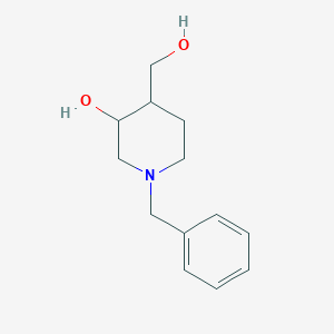 1-Benzyl-4-(hydroxymethyl)piperidin-3-ol