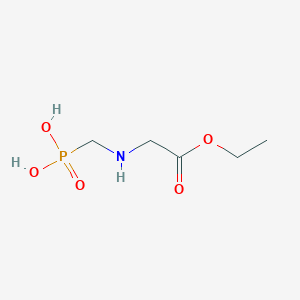 [(2-Ethoxy-2-oxo-ethyl)amino]methylphosphonic acid