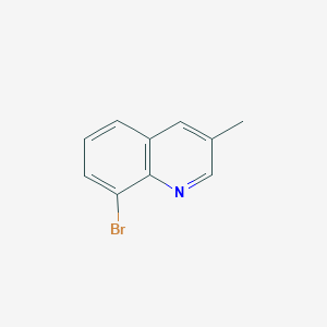 molecular formula C10H8BrN B3264814 8-Bromo-3-methylquinoline CAS No. 397323-76-1
