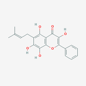 molecular formula C20H18O6 B3265346 Platanetin CAS No. 40451-44-3