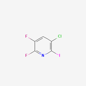3-Chloro-5,6-difluoro-2-iodopyridine