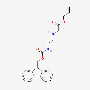 Allyl 2-((2-((((9H-fluoren-9-yl)methoxy)carbonyl)amino)ethyl)amino)acetate