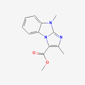 Methyl 2,9-dimethyl-9H-benzo[d]imidazo[1,2-a]imidazole-3-carboxylate