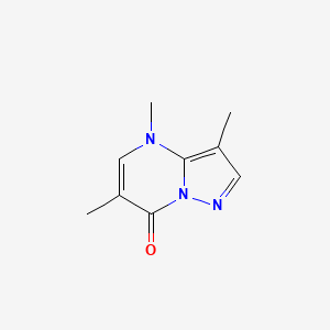 3,4,6-Trimethylpyrazolo[1,5-a]pyrimidin-7(4H)-one