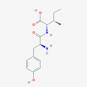 molecular formula C15H22N2O4 B3265649 H-TYR-ILE-OH CAS No. 40829-32-1