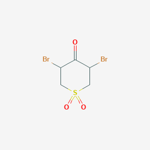 3,5-dibromotetrahydro-4H-thiopyran-4-one 1,1-dioxide
