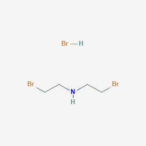 molecular formula C4H10Br3N B032657 Bis(2-bromoethyl)amine hydrobromide CAS No. 43204-63-3