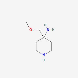 4-(Methoxymethyl)piperidin-4-amine