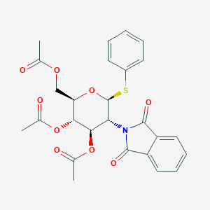 molecular formula C26H25NO9S B326593 phenyl 3,4,6-tri-O-acetyl-2-deoxy-2-(1,3-dioxo-1,3-dihydro-2H-isoindol-2-yl)-1-thiohexopyranoside 