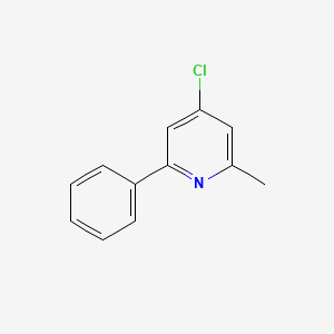 4-Chloro-2-methyl-6-phenyl-pyridine