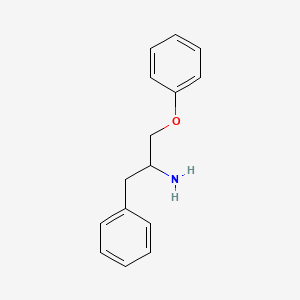 1-Phenoxy-3-phenylpropan-2-amine