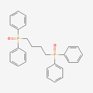 molecular formula C28H28O2P2 B3265985 1,4-Bis(diphenylphosphinyl)butane CAS No. 4151-27-3