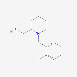 [1-(2-Fluoro-benzyl)-piperidin-2-yl]-methanol