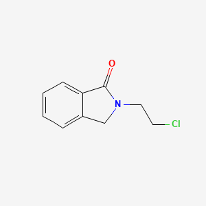molecular formula C10H10ClNO B3266024 2-(2-Chloroethyl)isoindolin-1-one CAS No. 41575-23-9