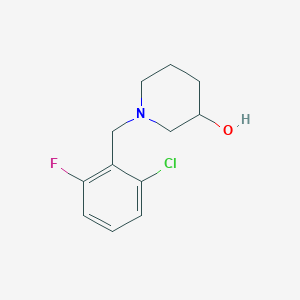 1-(2-Chloro-6-fluorobenzyl)piperidin-3-ol