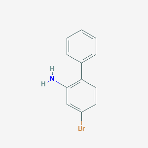 molecular formula C12H10BrN B3266036 (4-Bromobiphenyl-2-yl)amine CAS No. 41604-22-2
